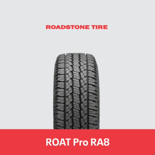 Roadstone Tyre Tubeless 265/70/15 112S ROAT PRO RA8 حرف ابيض Tires