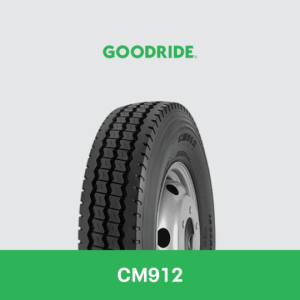 Goodride Tyre Set 1200/24 20PR CM912W Radial كامل  / ناعم مطبع